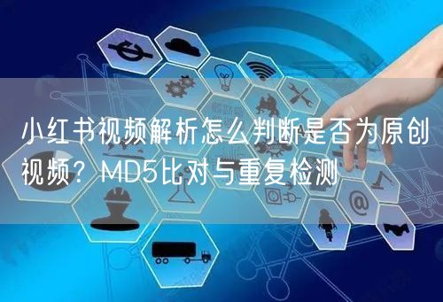 小红书视频解析怎么判断是否为原创视频？MD5比对与重复检测